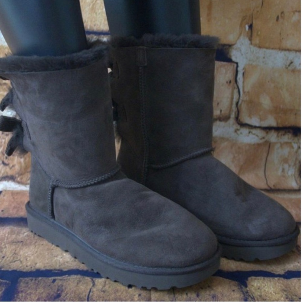 UGG BAILEY TWINFACE CORDUROY BOW BOOT